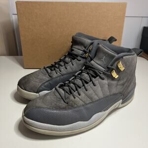 Size 10.5 - Air Jordan 12 Retro Dark Grey With New Box